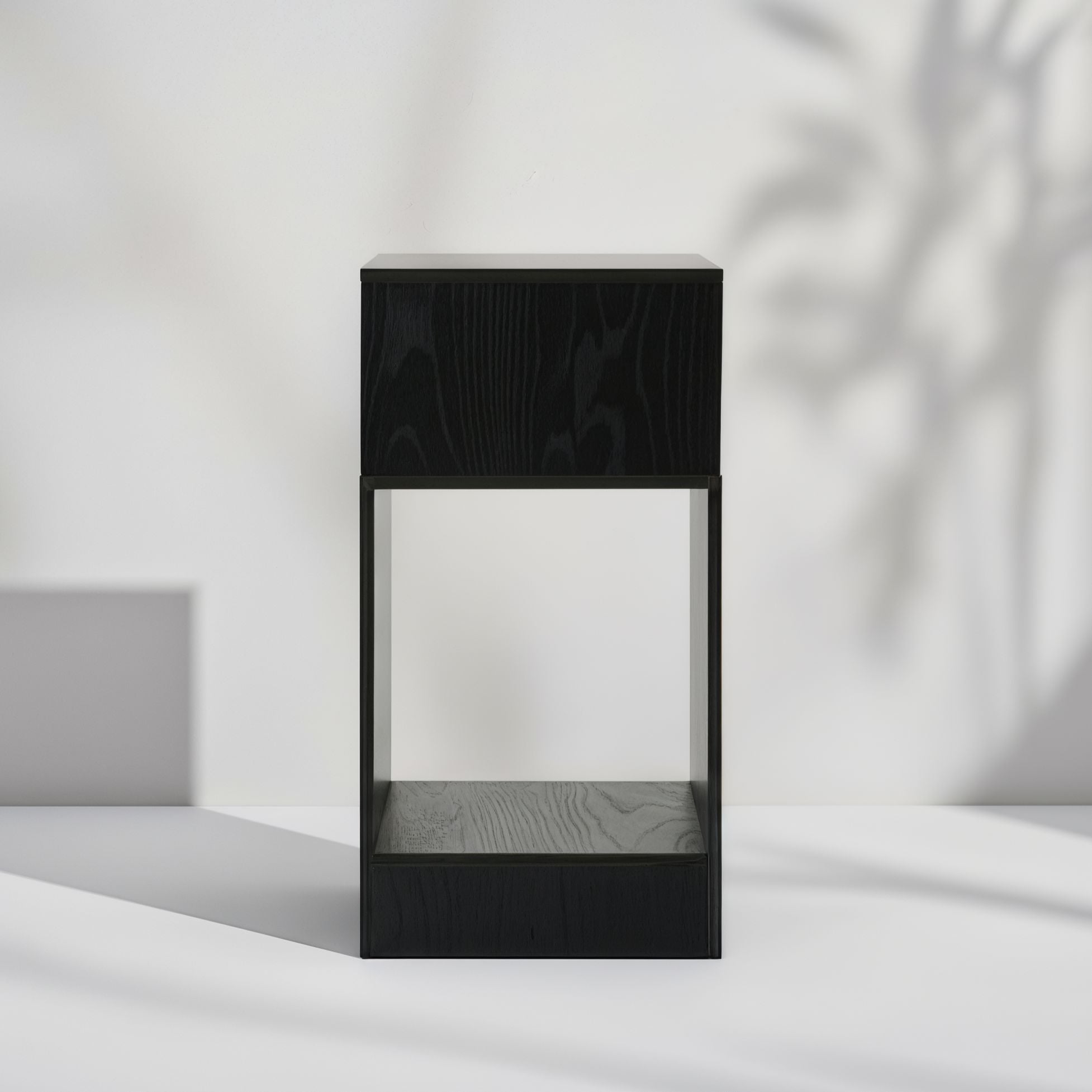 Ansa Yakisugi El İşçiliği Ahşap Yan Sehpa