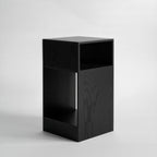 Ansa Yakisugi El İşçiliği Ahşap Yan Sehpa