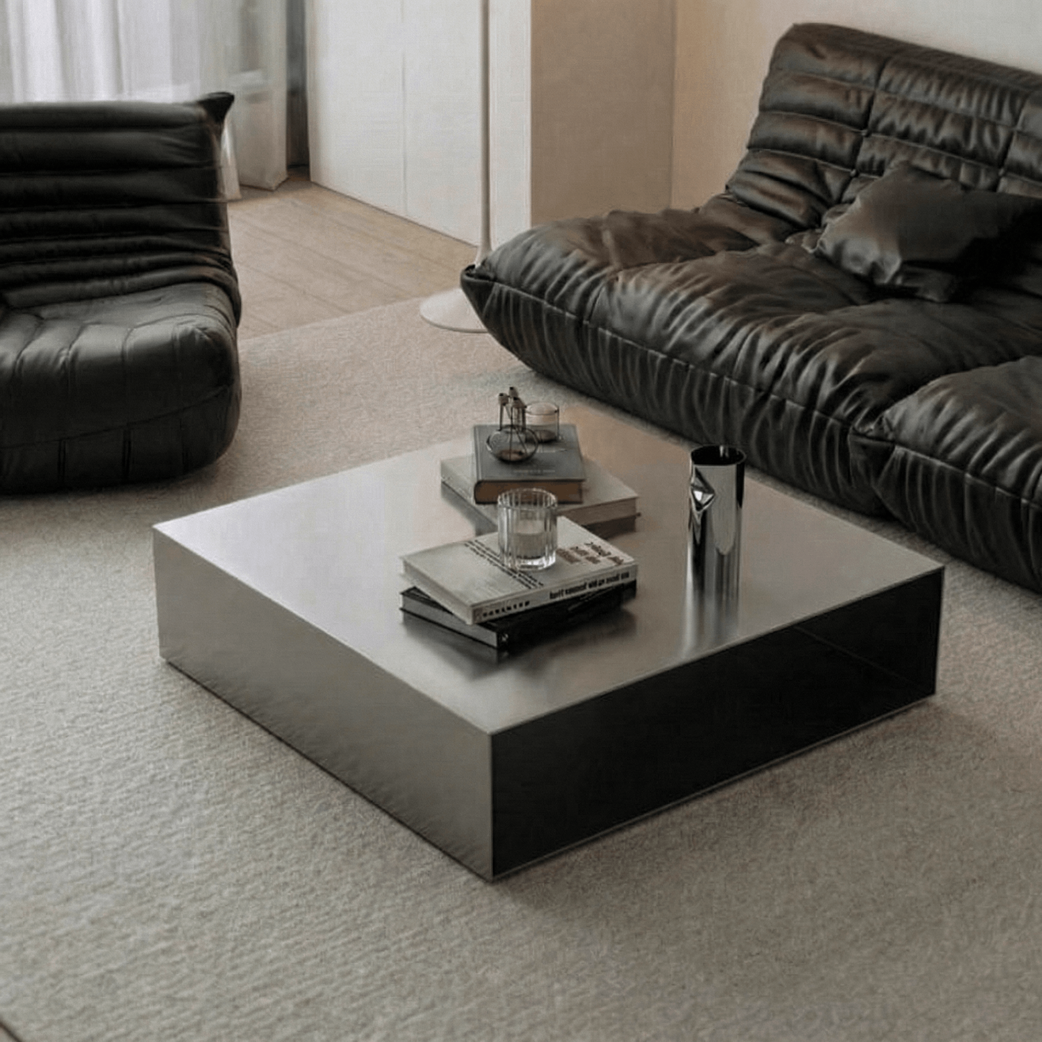 Lacuna Paslanmaz Çelik Orta Sehpa