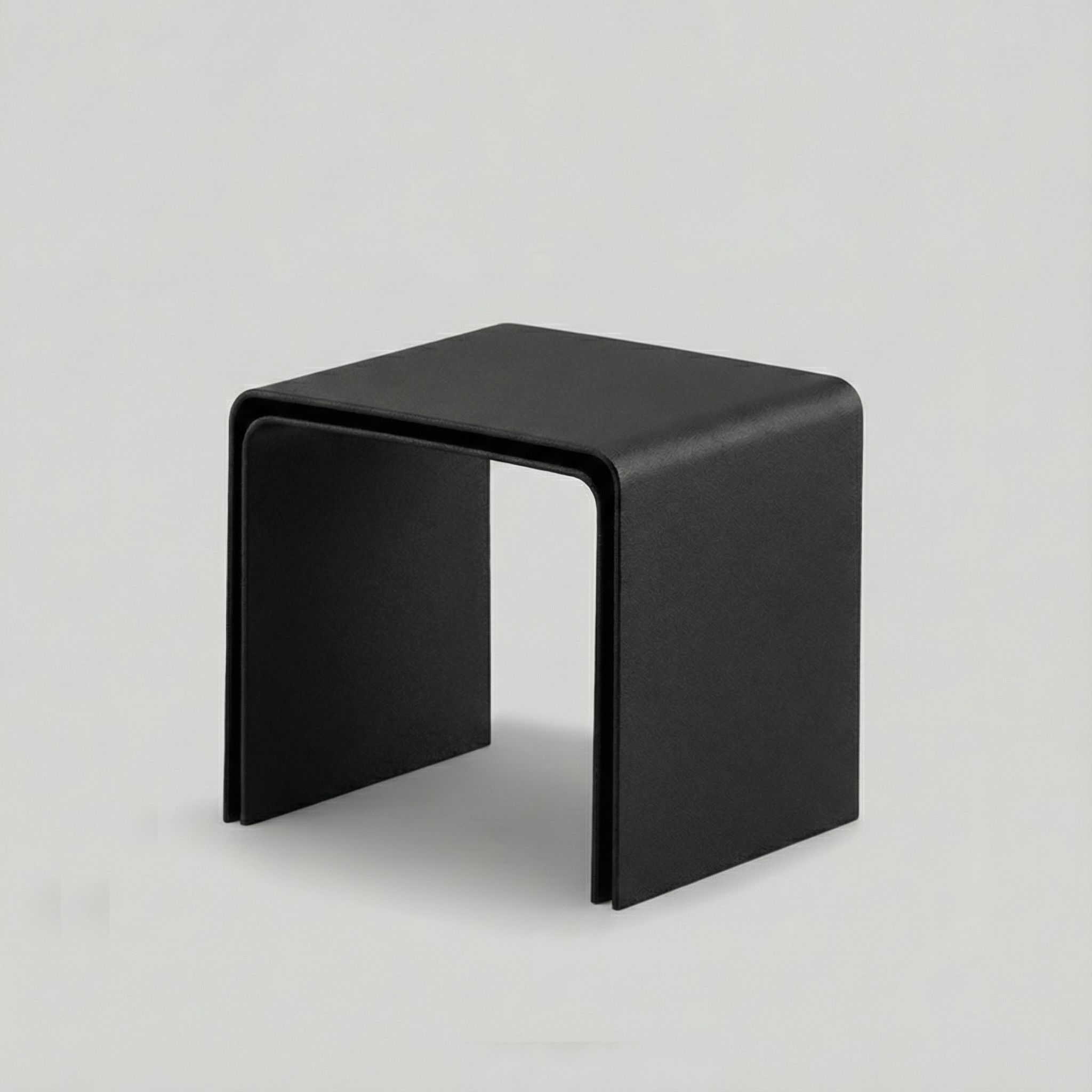 Mensa Metal Mat Siyah Zigon Sehpa