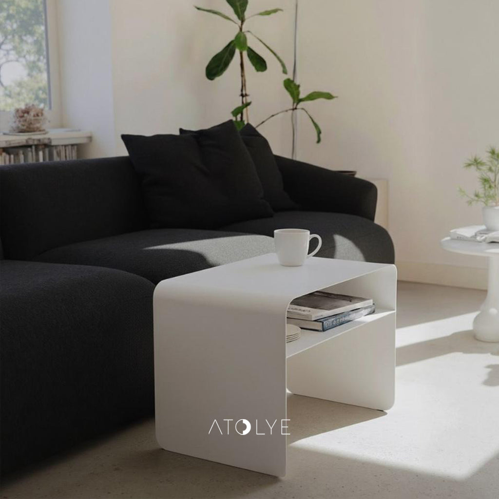 Mensa II – Minimal Metal Sehpa (Boyalı Çelik)