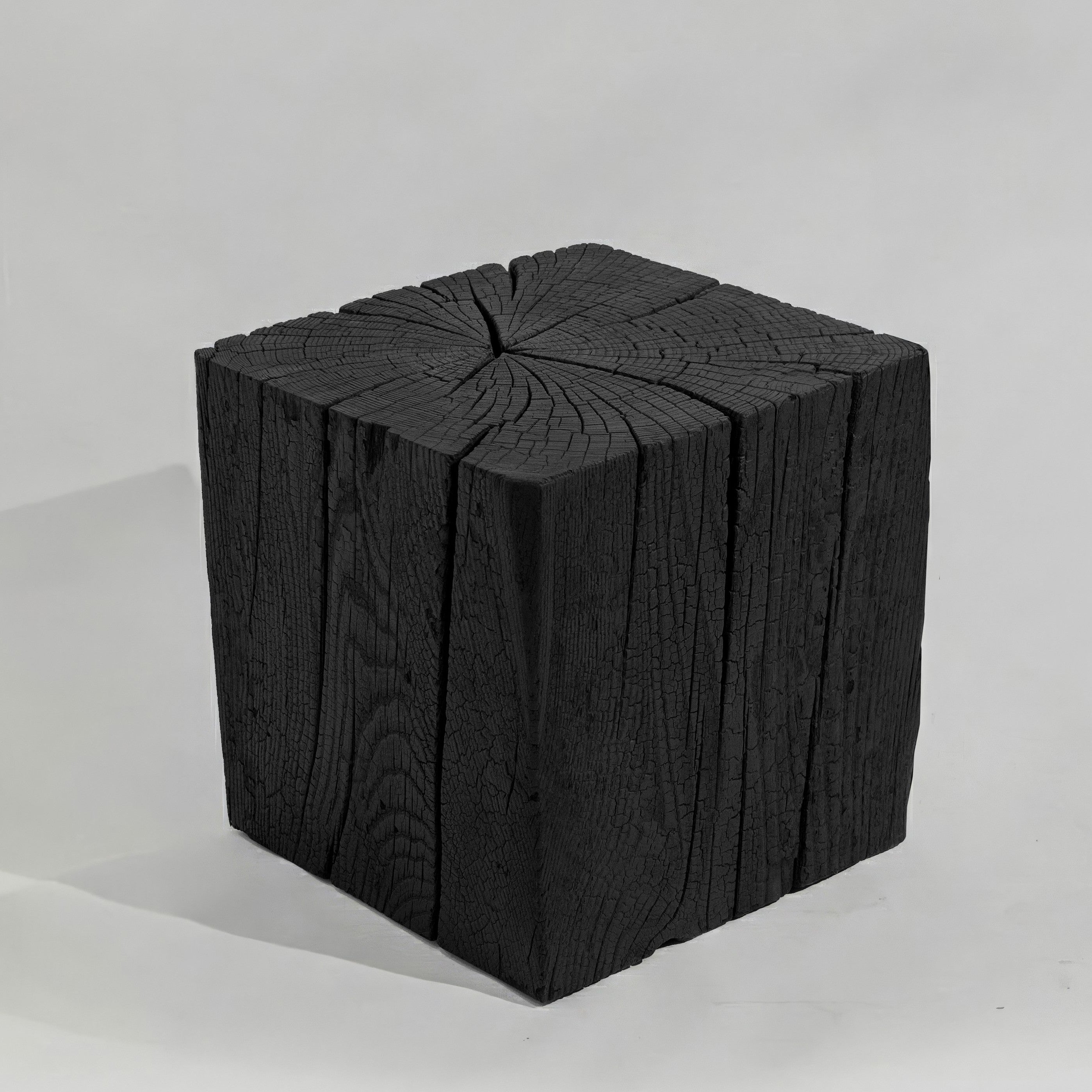 Togo Kütük Sehpa - Yakisugi El İşçiliği