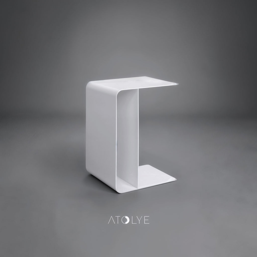 Mensa II – Minimal Metal Sehpa (Boyalı Çelik)