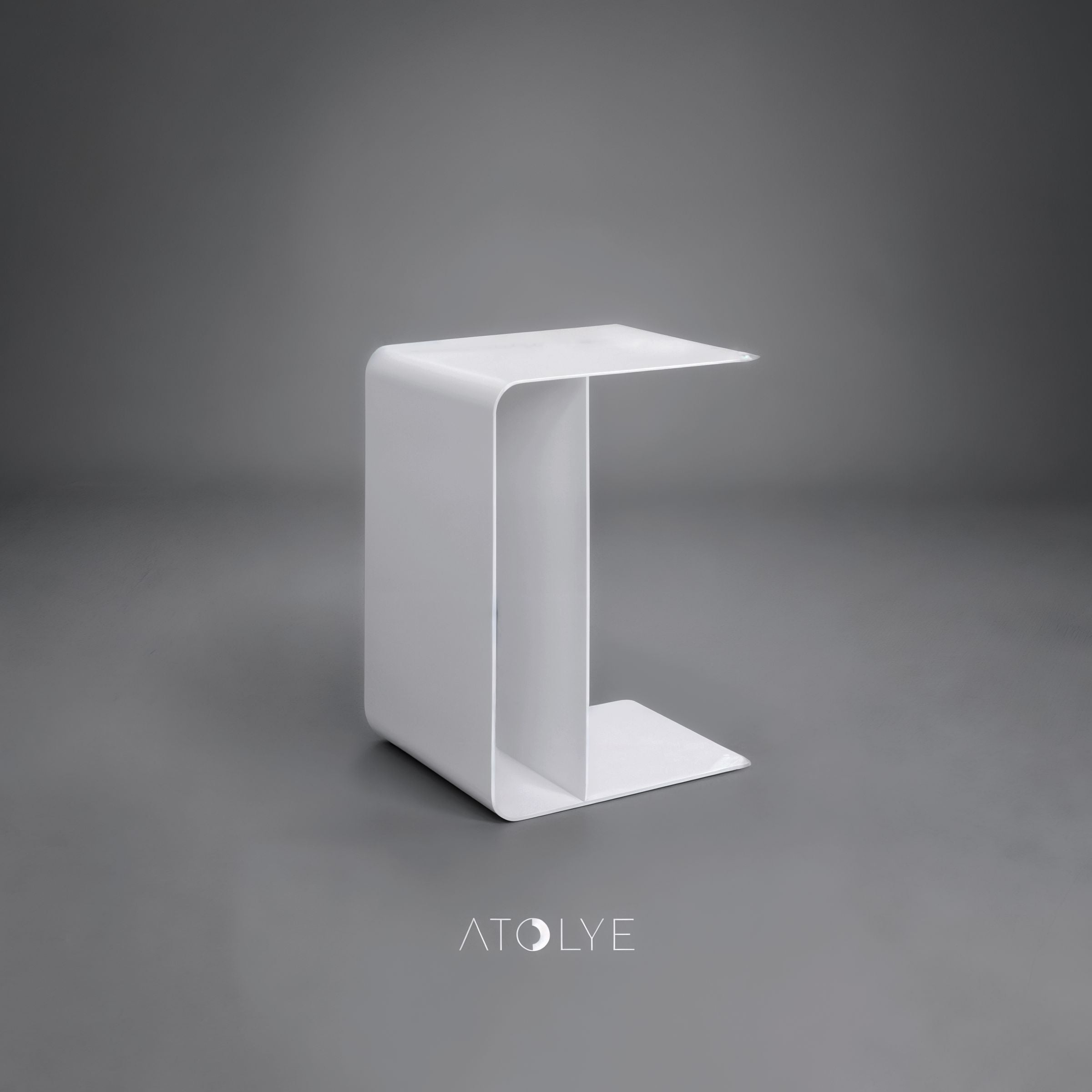 Mensa II – Minimal Metal Sehpa (Boyalı Çelik)