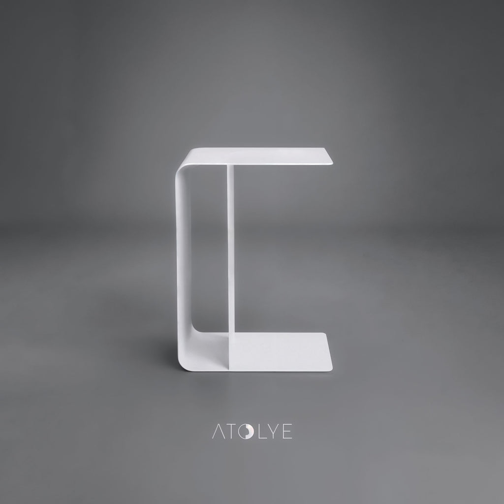 Mensa II – Minimal Metal Sehpa (Boyalı Çelik)