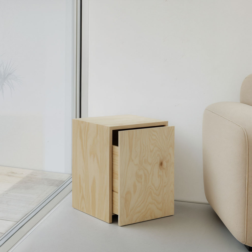 Pectus Ahşap Çekmeceli Komodin